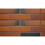 Кирпич Terca Red flame редуцированный гладкий облицовочный, 250*85*65 мм