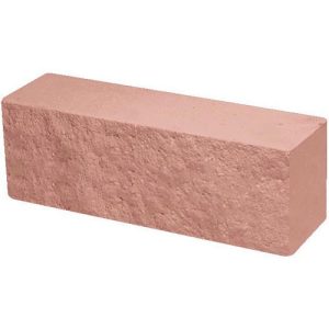 Кирпич облицовочный розовый колотый 250*60*88мм М150кг/см2 полнотелый Силикатстрой