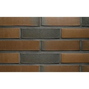 Кирпич Terca Terra flame редуцированный гладкий облицовочный, 250*85*65 мм