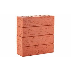 Кирпич облицовочный клинкер темно-красный "Эдинбург" береста 250*85*65мм стандартная стенка М300кг/см2 щелевой ЛСР Клинкер фасадный