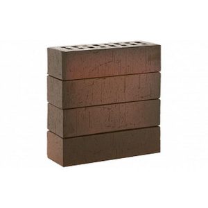 Кирпич клинкерный ЛСР красный флэш Ричмонд винтаж, M300, 250*85*65 мм