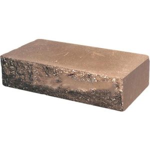 Кирпич облицовочный ложок коричневый скол скала 250*90*65мм М250кг/см2 полнотелый Судогодский