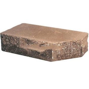 Кирпич облицовочный фигурный Ф-1 коричневый скол скала 225*90*65мм М250кг/см2 полнотелый Судогодский
