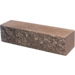 Кирпич облицовочный брусок терракотовый скол классический 250*60*65мм М250кг/см2 полнотелый Судогодский