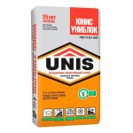 Клей кладочно-монтажный Unis Униблок 25 кг