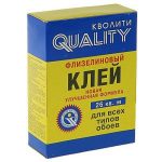 Клей обойный "QUALITY" для флизелиновых обоев, 200 гр