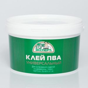 Клей ПВА ЭКСПЕРТ универсальный 0,9 кг