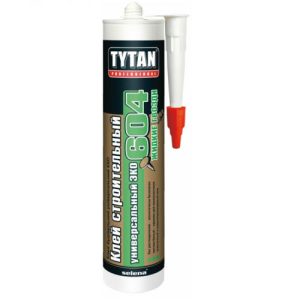 Клей акриловый монтажный Tytan Professional дерево и декор 604 белый 290 мл