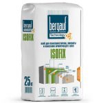 Клей для теплоизоляции Bergauf Isofix 25 кг