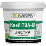 Клей ПВА Лакра Экстра универсальный 0,9 кг