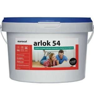 Клей универсальный для пробкового покрытия и паркета Forbo Eurocol Arlok 54 10 кг