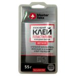 Клей эпоксидный MASTERTEKS HM Холодная Сварка пластилин для металла 55г светло-серый