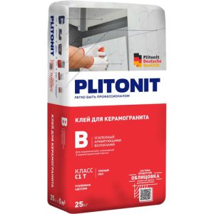 Клей для плитки Plitonit В 25 кг