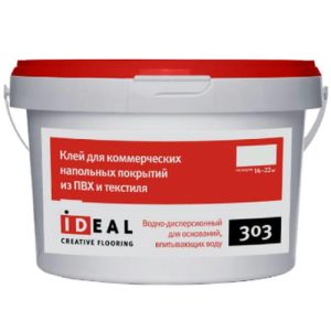 Клей Ideal 303 для коммерческого ПВХ-линолеума 14 кг