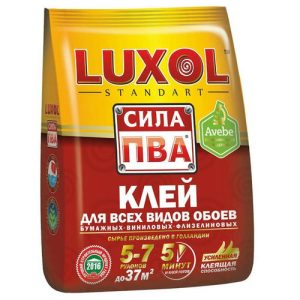 Клей обойный Luxol Сила ПВА Standart 7 кг