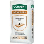 Клей для брусчатки и камня Основит Флайформ AC6 Lq тонкослойный 25 кг