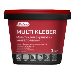 Клей акриловый HOLZER Multi Kleber универсальный 1кг