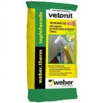 Смесь штукатурно-клеевая Weber.Vetonit Therm Teplofacade 20кг