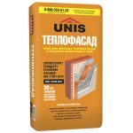 Клей для монтажа теплоизоляции Unis Теплофасад 25 кг