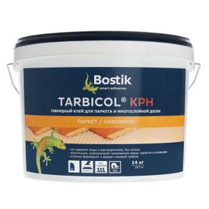 Клей BOSTIK TARBICOL KPH для многослойного паркета гибридный 14кг