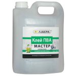 Клей ПВА Лакра Мастер универсальный 4 кг