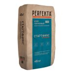 Клей плиточный без вертикального сползания Perfekta Стартфикс C0 T 40 кг