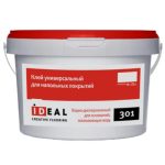 Клей Ideal 301 для бытовых ПВХ-покрытий 4 кг