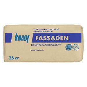 Клей для теплоизоляции Knauf Фассаден 25 кг