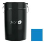 Грунт-эмаль антикоррозионная Elcon ХВ-0278 синяя RAL 5005 25 кг