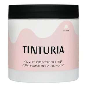 Грунт адгезионный TINTURIA для мебели и декора 0,75кг белый