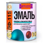 Эмаль ПФ-115 Virtuoso (черная; RAL 9004), 0,9 кг