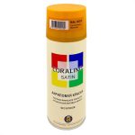 Краска аэрозольная CORALINO Satin RAL 1037 солнечный желтый 520мл