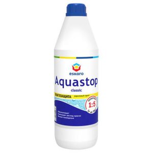 Грунт влагоизолятор Eskaro Aquastop 1л концентрат 1:5