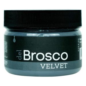 Краска акриловая DEL BROSCO Velvet интерьерная 0,25л серая