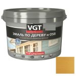 Эмаль по дереву VGT Профи охра 10 кг