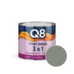 Грунт-эмаль FORMULA Q8 Серый 1,9 кг