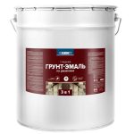 Грунт-эмаль Proremontt 3 в 1 матовая белая 15 кг