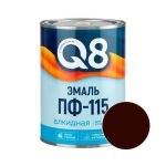 Эмаль FORMULA Q8 ПФ-115 Коричневый 0,9 кг