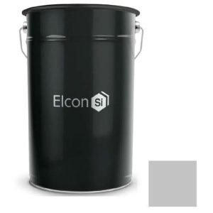 Эмаль термостойкая Elcon КО-828 650 градусов серебристо-серая 25 кг