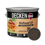 Масло-лазурь DECKEN Bio Fasad Oil Wood Эбен 2,5 л