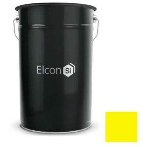Эмаль термостойкая Elcon КО-870 400 градусов жёлтая 25 кг