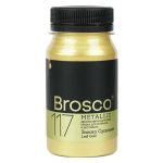 Краска акриловая DEL BROSCO Metallic интерьерная 0,1л золото сусальное