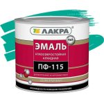 Эмаль Лакра ПФ-115 бирюзовая 2,8 кг