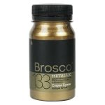 Краска акриловая DEL BROSCO Metallic интерьерная 0,1л старая бронза