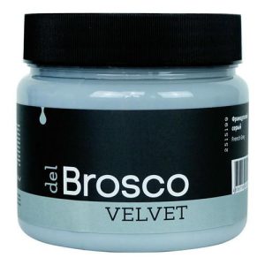 Краска акриловая DEL BROSKO Velvet интерьерная матовая 400мл французский серый