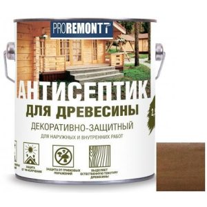 Антисептик для древесины Proremontt Палисандр 2,5 л