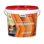 Краска для потолка Pufas Decoself белая, морозостойкая (6,5 кг)
