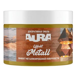 Эмаль декоративная AURA Effekt Metall перламутр 0,25 кг