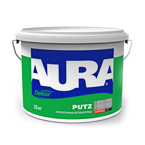 Штукатурка декор. AURA PUTZ DECOR 25 кг, короед 3,0 мм
