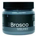 Краска акриловая DEL BROSCO Velvet интерьерная 0,4л серая